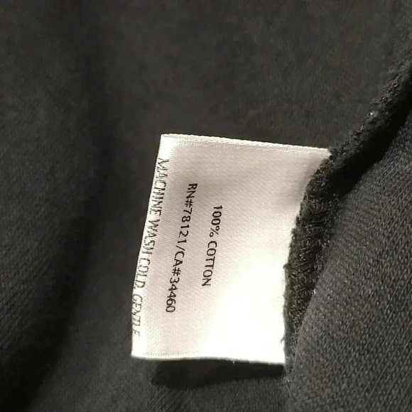 Eileen Fisher woman organic cotton jersey open front cardigan - Picture 4 of 5